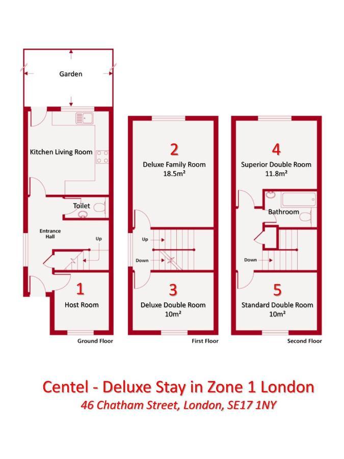 Centel - Deluxe Stay in Zone 1 Londen Buitenkant foto